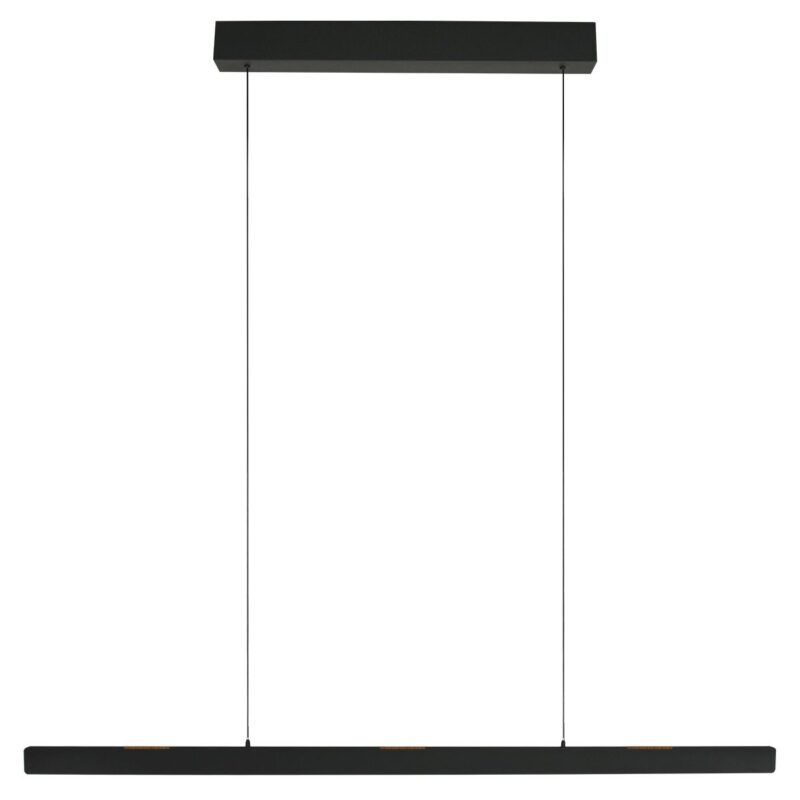 Zwarte hanglamp Fluxy 4190ZW – In hoogte verstelbaar tot 160 cm