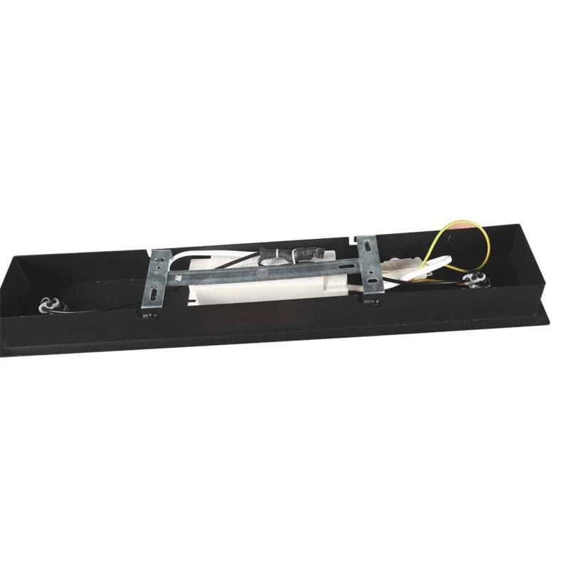 Zwarte hanglamp Marcadore 120cm breed 6 lichts - Afbeelding 10