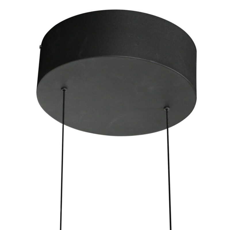 Zwarte hanglamp Soleil 4140ZW met lift systeem - Afbeelding 5
