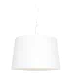 Minimalistische witte hanglamp Lichthy lampen met eigentijdse design voor moderne interieurverlichting.