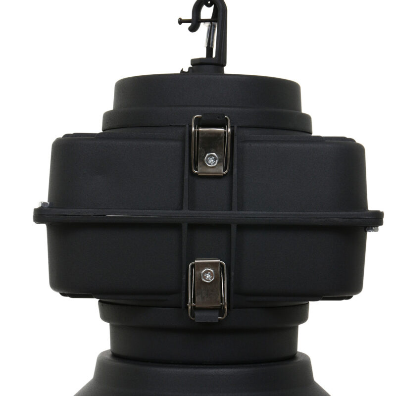 Zwarte industriële hanglamp Densi 7779ZW Ø47 cm - Afbeelding 4