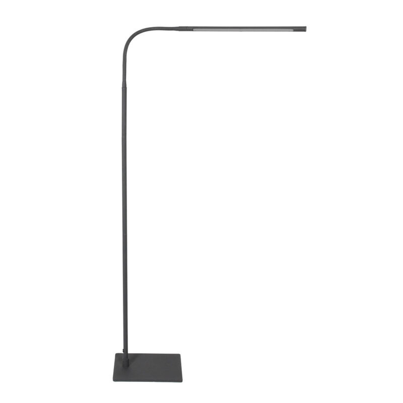 Zwarte leeslamp Serpent 3115ZW met dimmer en flexsibele arm - Afbeelding 2
