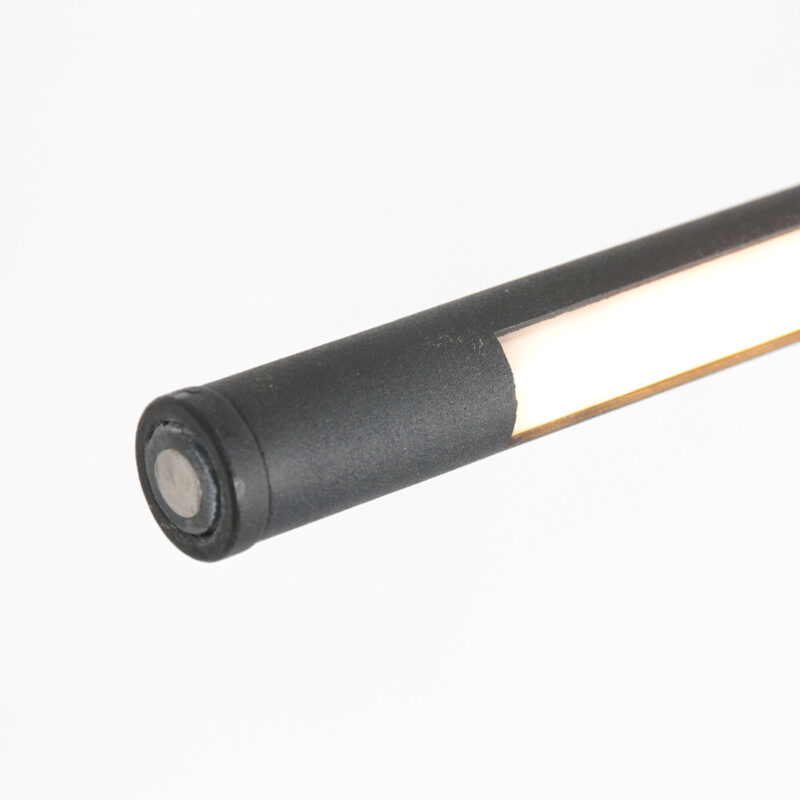 Zwarte leeslamp Serpent 3115ZW met dimmer en flexsibele arm - Afbeelding 10