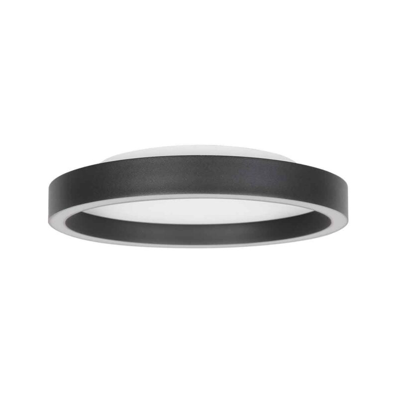 Zwarte plafondlamp Ringlux 4134ZW Ø30CM 2500 Lumen - Afbeelding 2