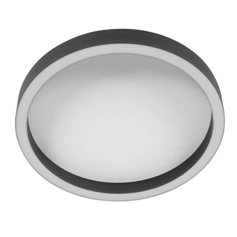 Zwarte plafondlamp Ringlux 4135ZW Ø40CM 3600 Lumen - Afbeelding 9