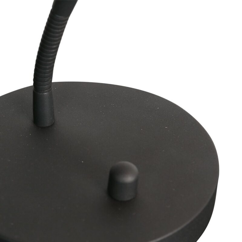 Zwarte tafellamp Eloi 1315ZW met draai dimmer - Afbeelding 6