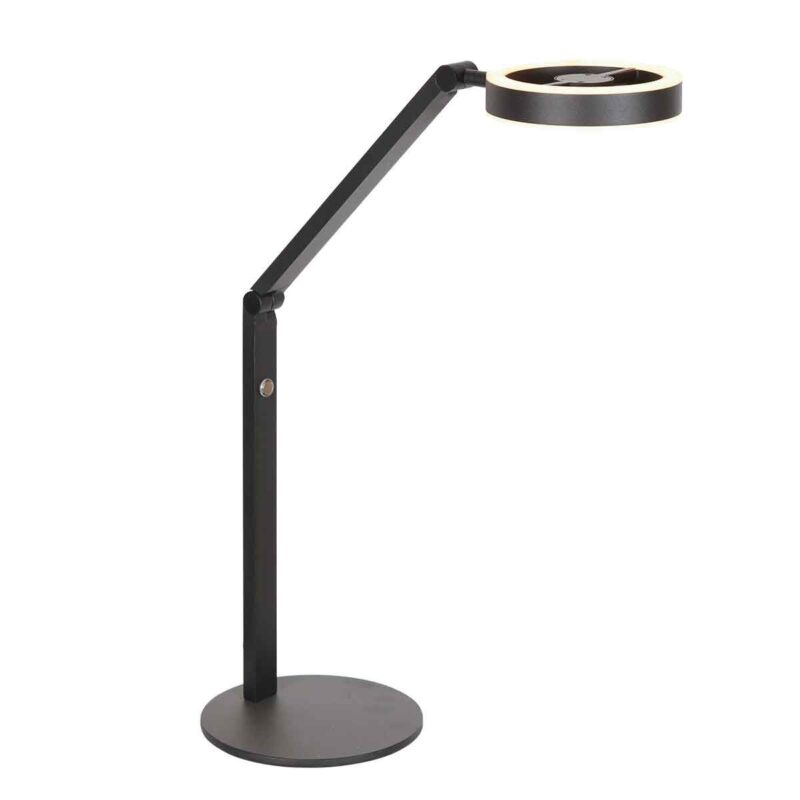 Zwarte tafellamp Ringlux 4139ZW 1000 Lumen