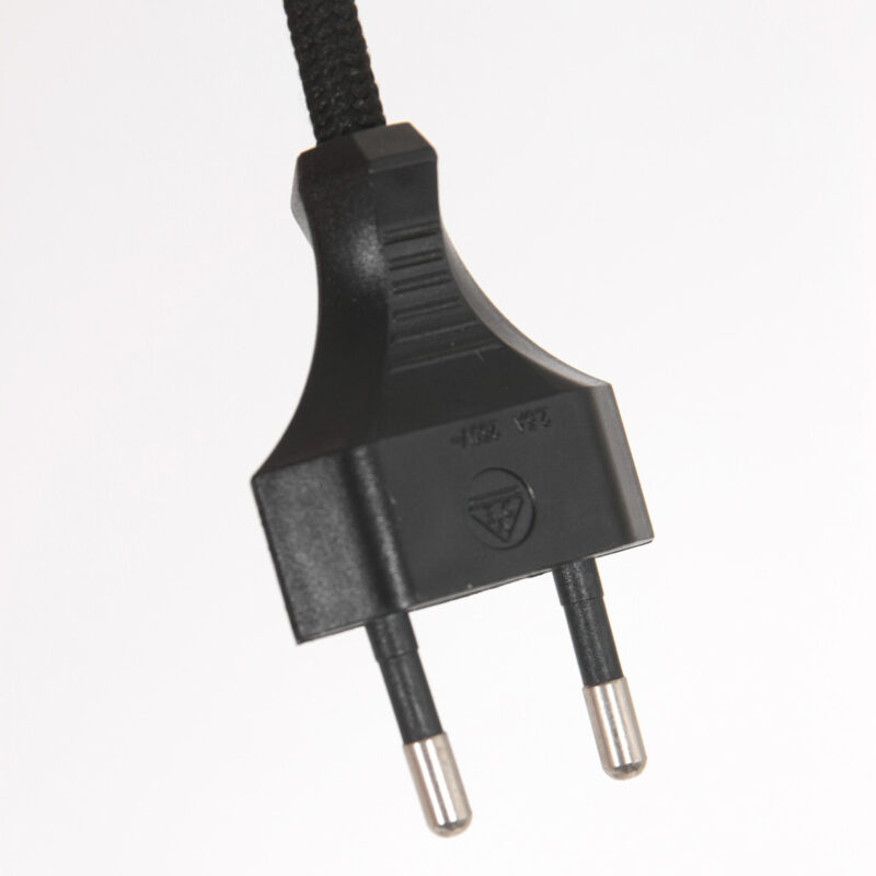Zwarte tafellamp Stang 3716ZW met naturel gras kap - Afbeelding 16
