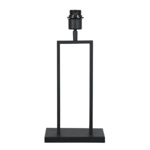 Zwarte tafellamp Stang 3843ZW met E27 fitting zonder kap