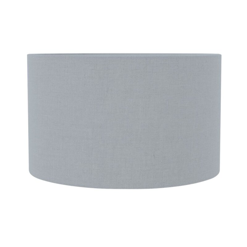 Zwarte tafellamp Stang 3954ZW met E27 fitting en spijkerstof blauw linnen kap - Afbeelding 5