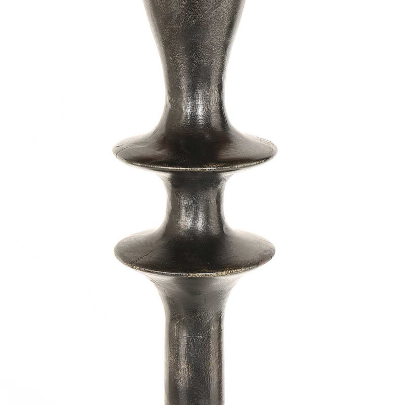 Zwarte vloerlamp Bois 3679ZW met schakelaar in snoer en E27 fitting - Afbeelding 4