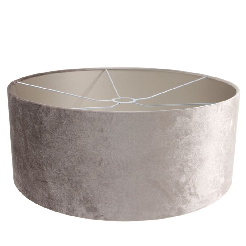 Zwarte vloerlamp Curve 4263ZW met grijs velours kap – Uniek design en functioneel gebruik - Afbeelding 5