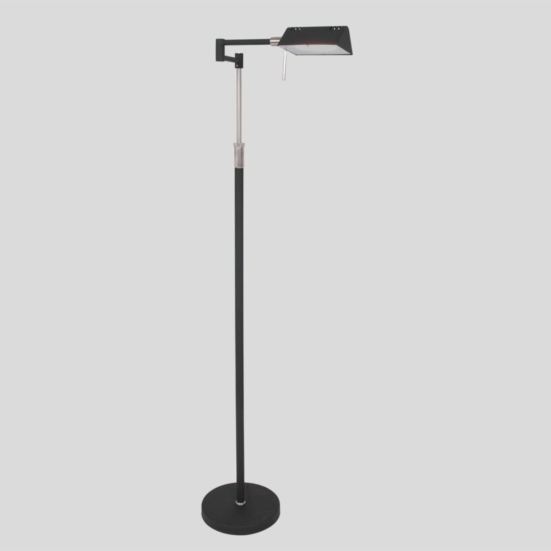 Zwarte vloerlamp Karl 5895ZW met dimmer en in hoogte verstelbaar - Afbeelding 20