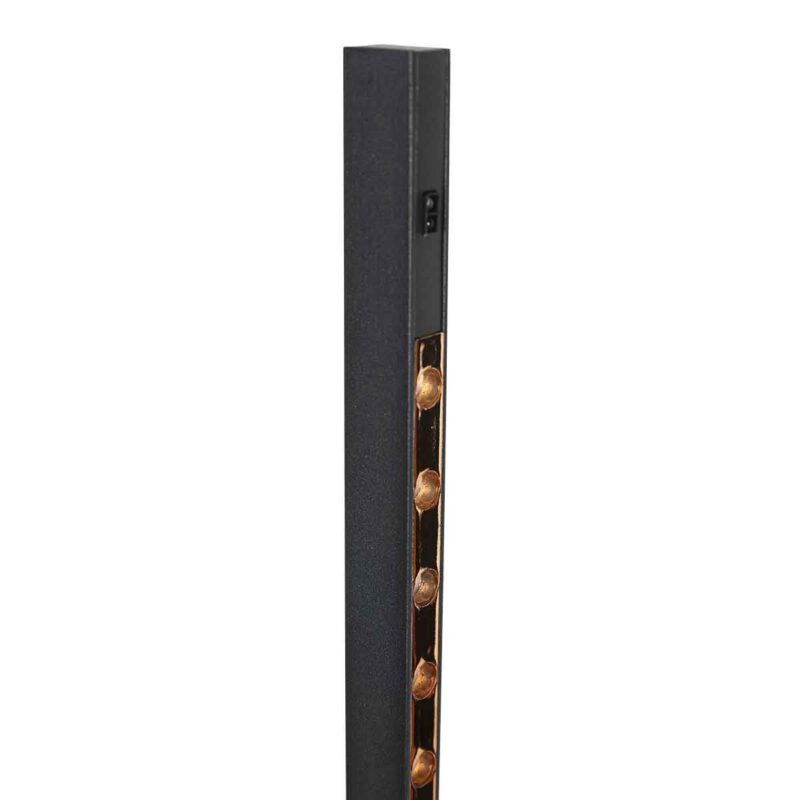 Zwarte vloerlamp Luzhaz 4133ZW met sensordimmer - Afbeelding 5