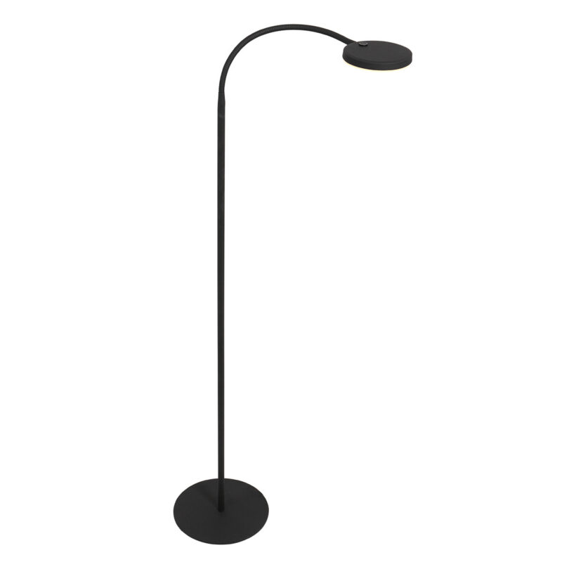 Lámpara de pie negra Platu 3351ZW Color de luz negro regulable - Imagen 2