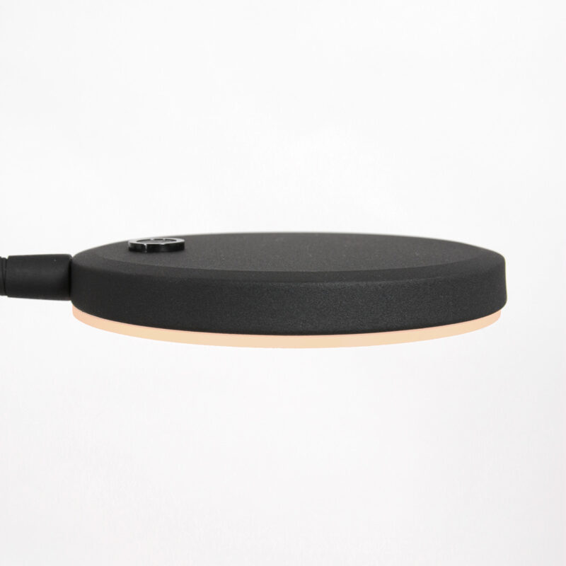 Lámpara de pie negra Platu 3351ZW Color de luz negro regulable - Imagen 15