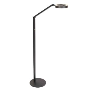 Zwarte vloerlamp Ringlux 4138ZW 1000 Lumen