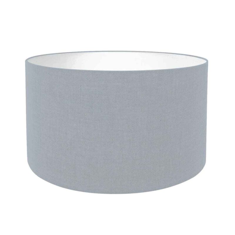 Zwarte vloerlamp Stang 3948ZW met leeslamp en blauw linnen kap - Afbeelding 6