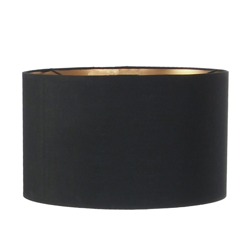 Zwarte vloerlamp Stang 7201ZW met leeslamp en zwart linnen kap - Afbeelding 5