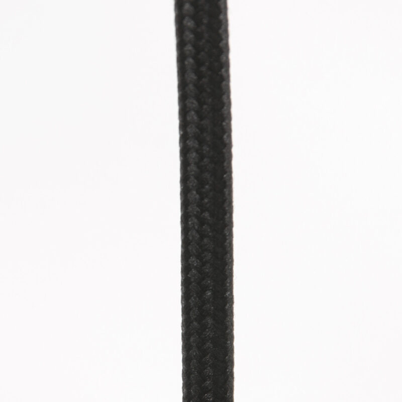 Zwarte vloerlamp Stang 8222ZW met schakelaar en blauw velours kap - Afbeelding 16