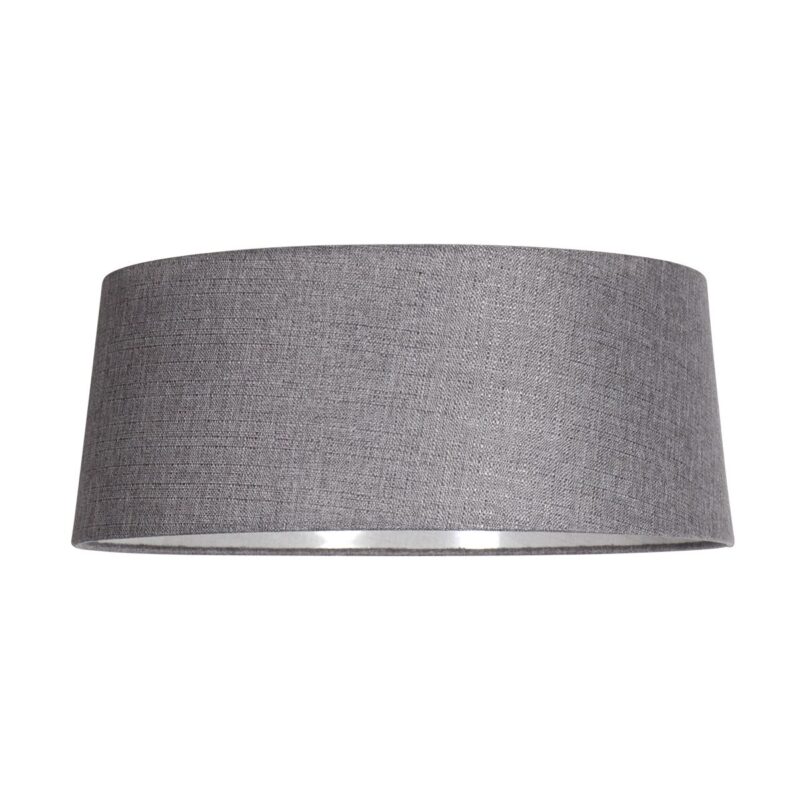 Zwarte vloerlamp Zig-Zag 4254ZW met grijs linnen kap – Uniek design en functioneel gebruik - Afbeelding 5