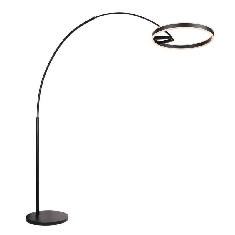 Zwarte vloerlamp / booglamp Ringlux 4130ZW 4000 Lumen - Afbeelding 9
