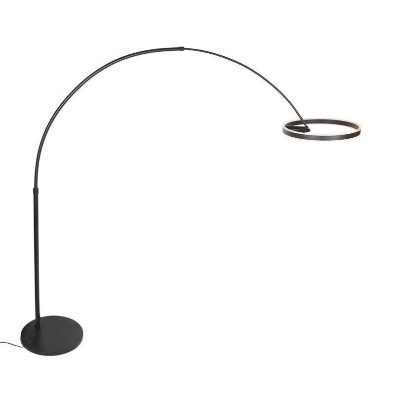 Zwarte vloerlamp / booglamp Ringlux 4130ZW 4000 Lumen - Afbeelding 17