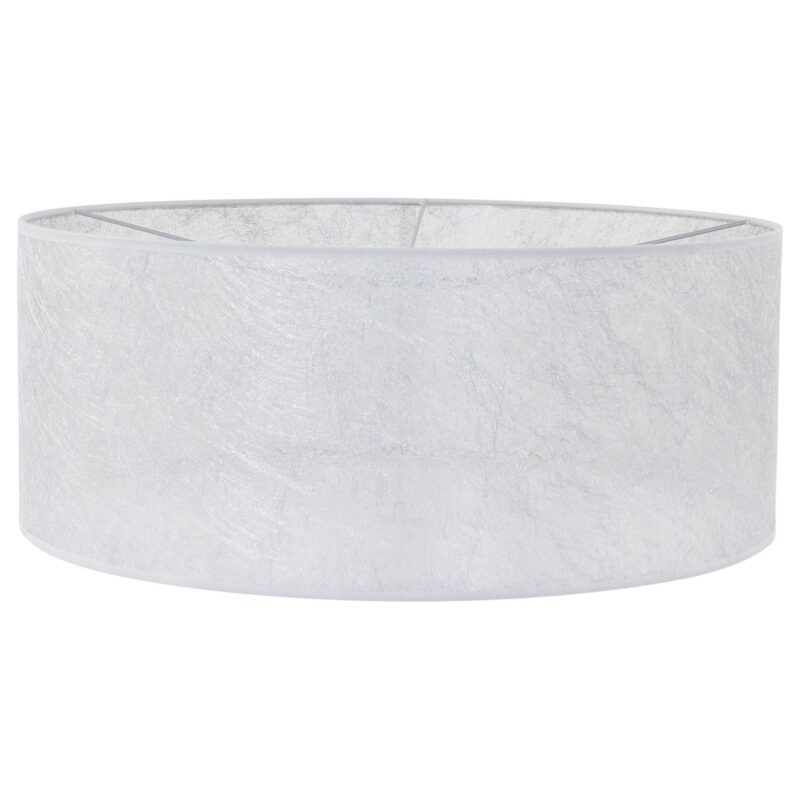 Zwarte vloerlamp / booglamp Sparkled Light 9833ZW met zilver sizoflor kap - Afbeelding 6