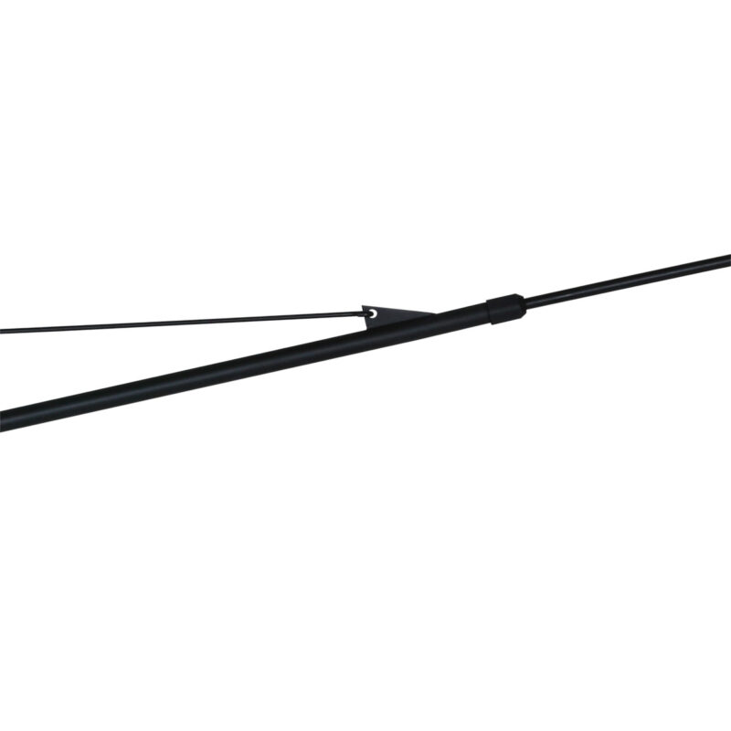 Zwarte wandlamp Elegant Classy 8244ZW met blauw velours kap - Afbeelding 15