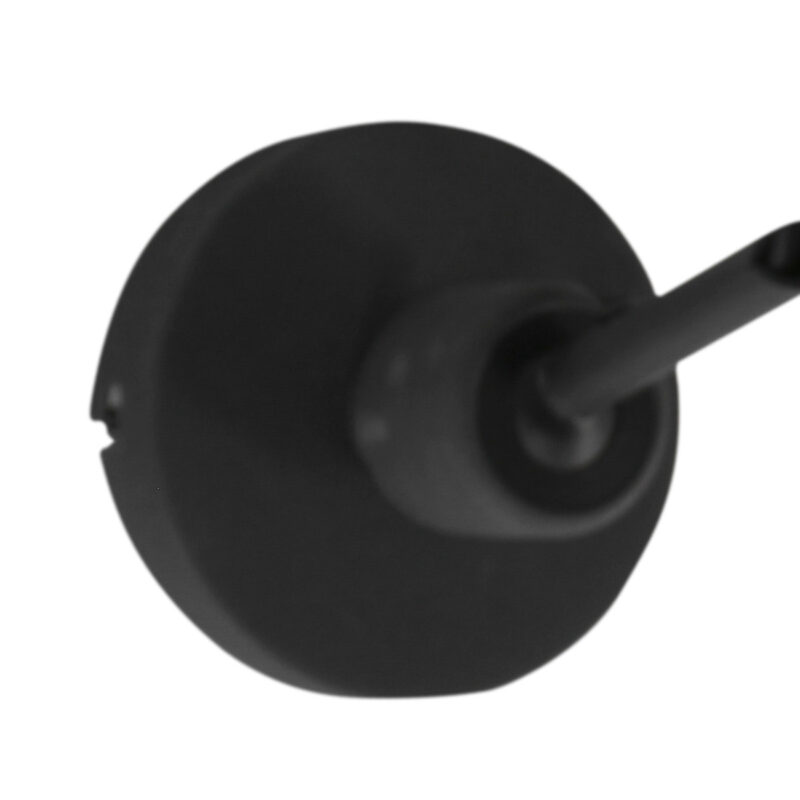 Zwarte wandlamp Kasket 2693ZW met grote fitting en schakelaar - Afbeelding 5
