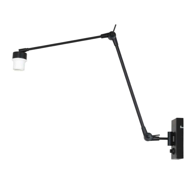 Applique noire Prestige Chic 7396ZW sans abat-jour - Image 2