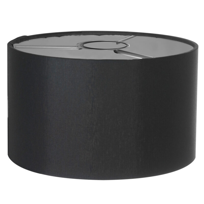 Zwarte wandlamp Stang 7193ZW met leeslamp en zwart linnen kap - Afbeelding 5