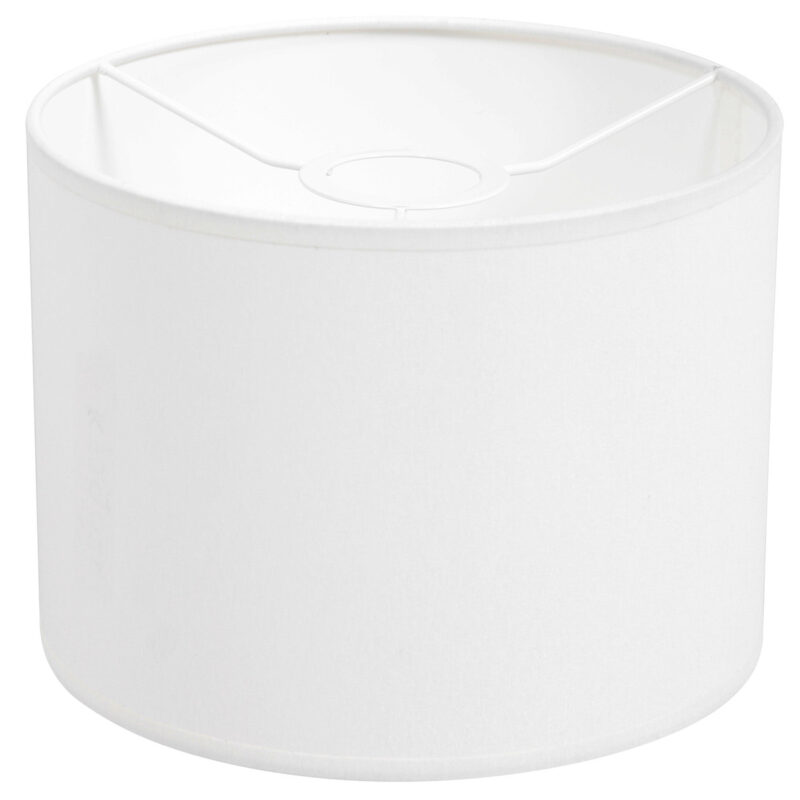 Zwarte wandlamp Stang 8202ZW met leeslamp en wit linnen kap - Afbeelding 5