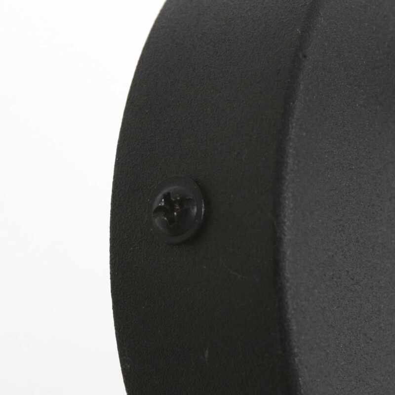 Zwarte wandlamp met flexibele arm 3390ZW Upround inclusief lichtbron - Afbeelding 13