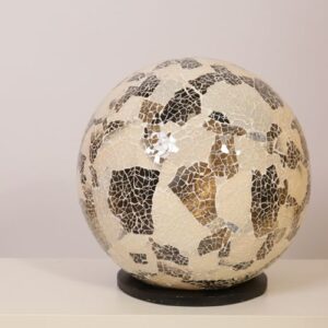 TL. Bol 30 cm Zwart/Wit 500511