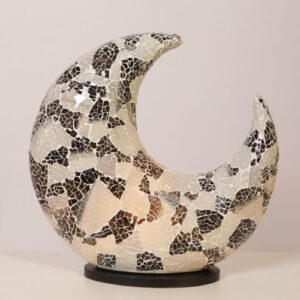 TL. Maan 30 cm Zwart/Wit 500512