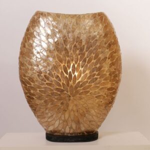 TL. Golden Flower 60x50x18 Amber 14010-60-08