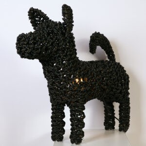 Standing Dog Zwart 15403-02
