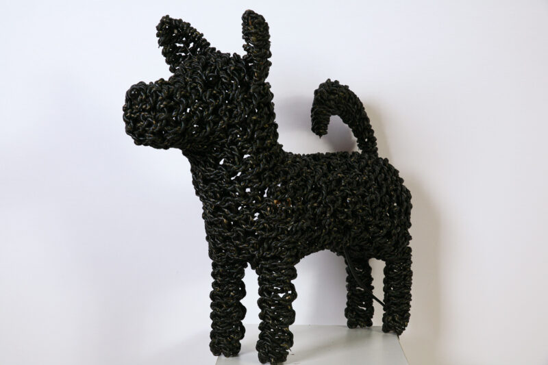 Standing Dog Zwart 15403-02 - Afbeelding 2