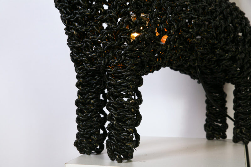Standing Dog Zwart 15403-02 - Afbeelding 4
