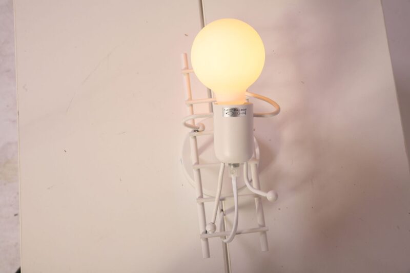 Wandlamp Poppie Wit 230018