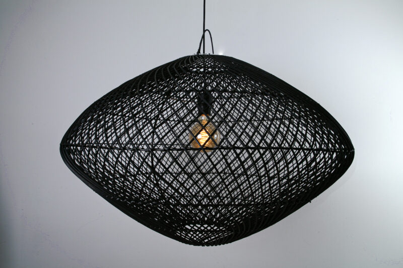 Hanglamp Medemblik 80cm zwart 510086