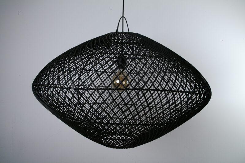 Hanglamp Medemblik 80cm zwart 510086 - Afbeelding 2