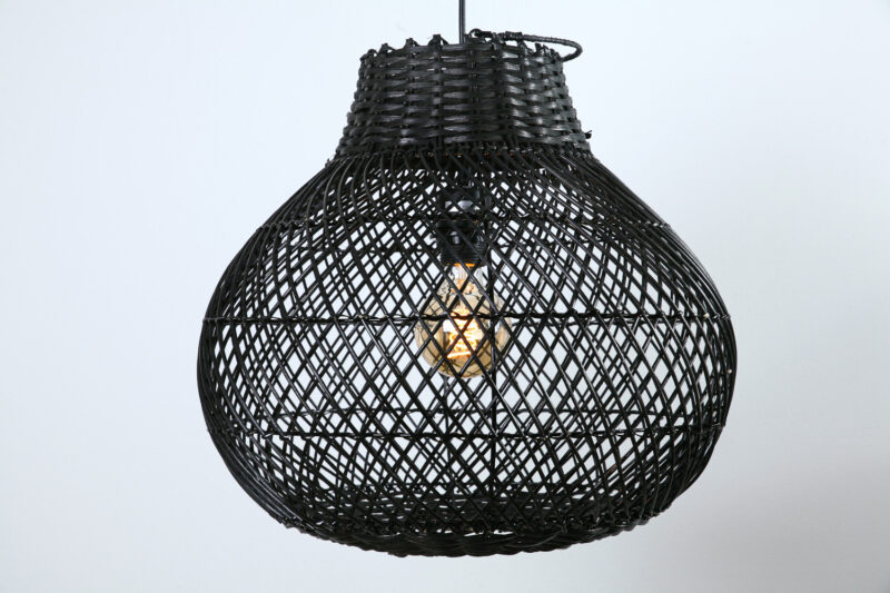 HL Doetinchem rotan zwart (peer) 40x40 510092