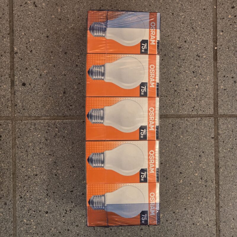 osram gloeilamp 75w mat e27 dimbaar origineel