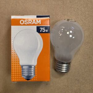 osram gloeilamp 75w mat e27 dimbaar origineel