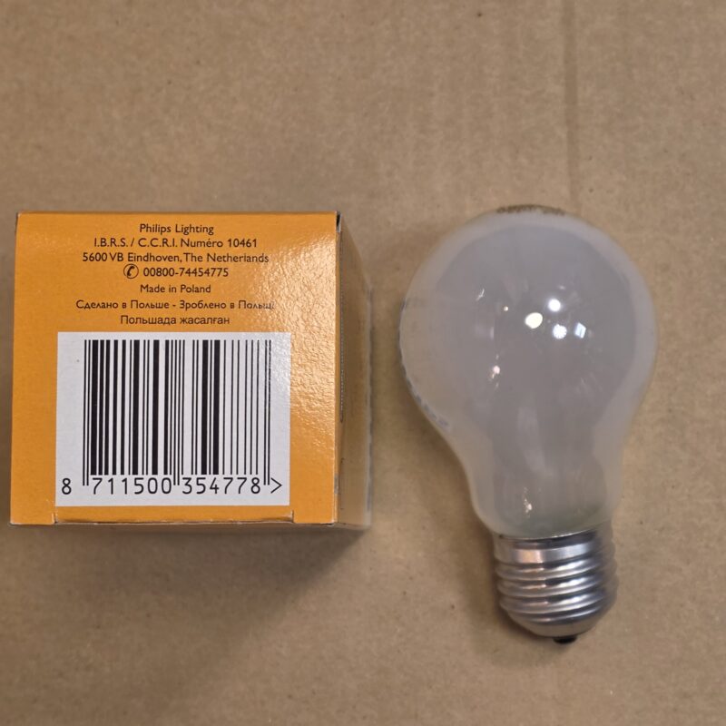 gloeilamp philips 100w e27 dimbaar origineel philips