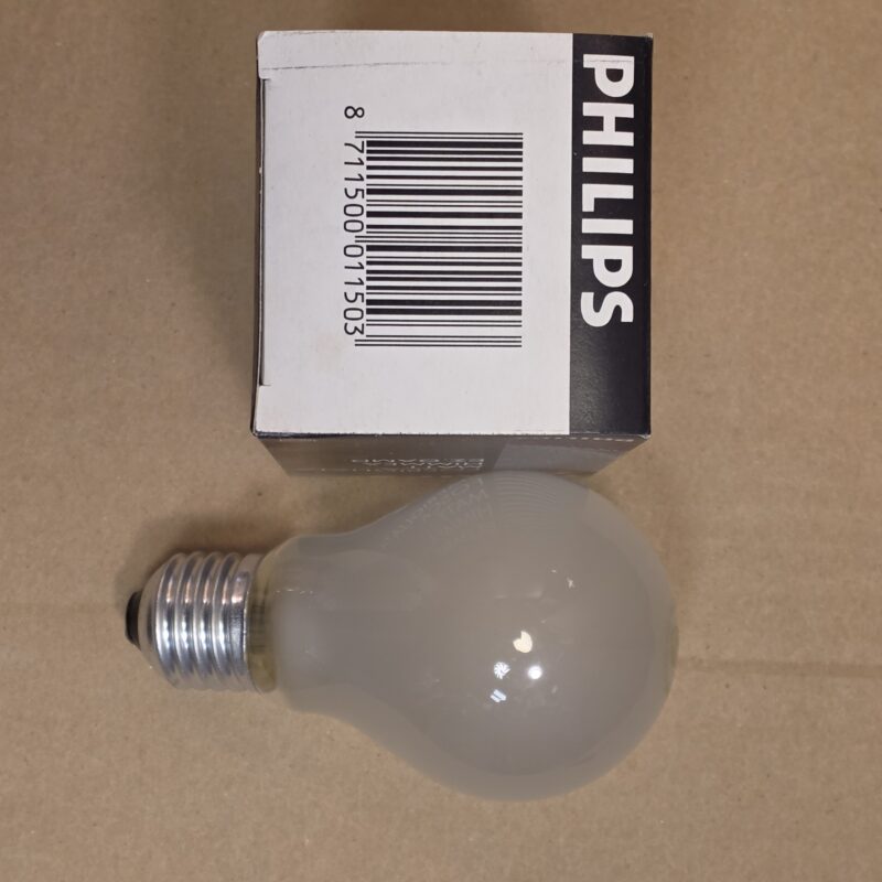 Energiezuinige LED lamp met E27 fitting en hoogwaardig lichtweergave, geschikt voor binnen en buitengebruik.