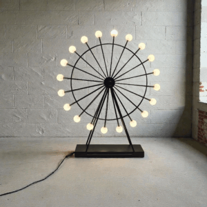 tafellamp de vrolijke rad reuzenrad in mini uitvoering met dimmer girare t 0320 z