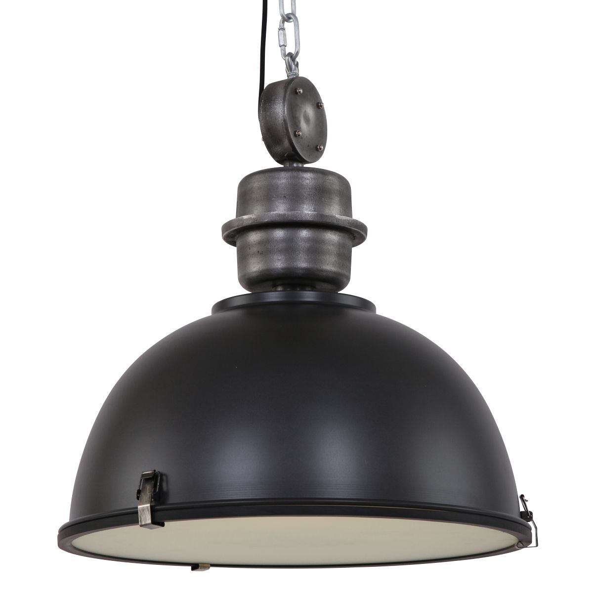 Hanglamp Bikkel XXL 7834ZW Zwart Ø52cm E27 fitting - Afbeelding 11